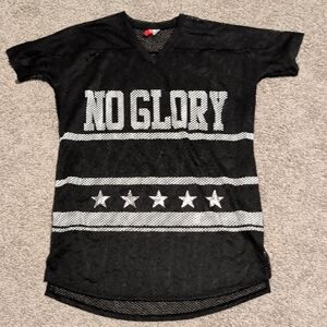 H&M Women's Divided Black/White Mesh Oversized Dress Size M